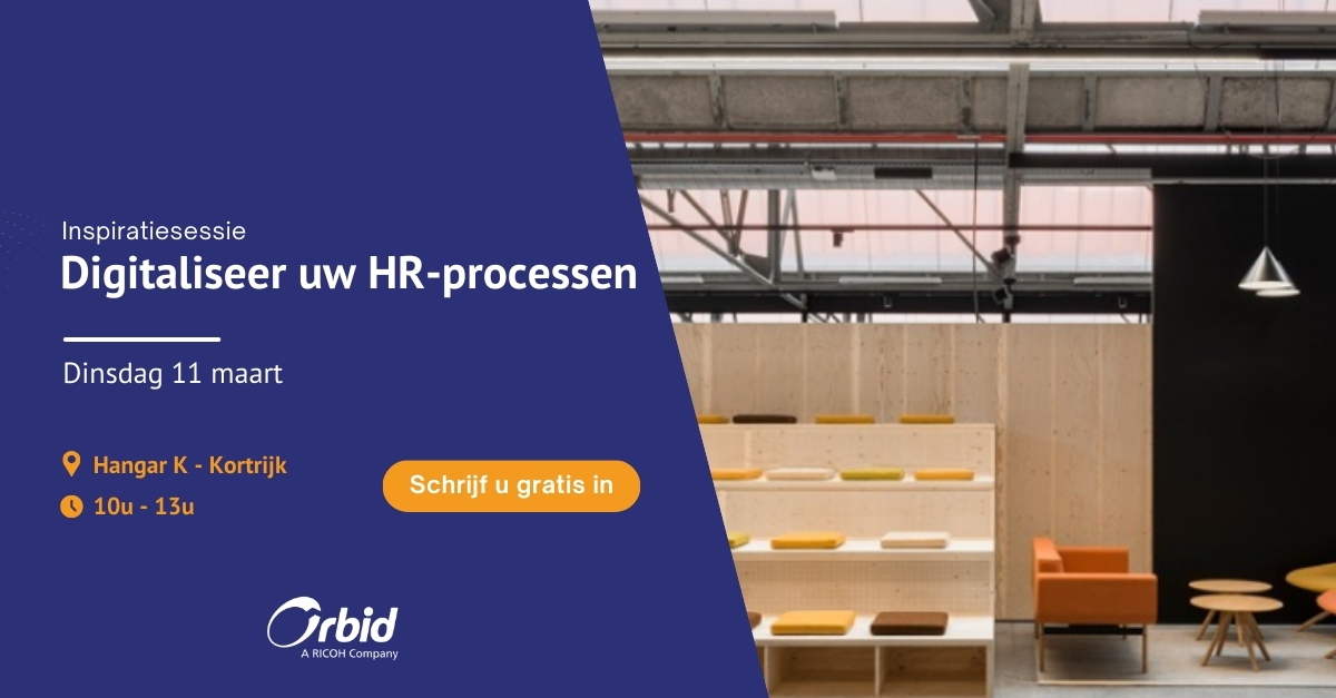Inspiratiesessie: digitaliseer uw hr-processen